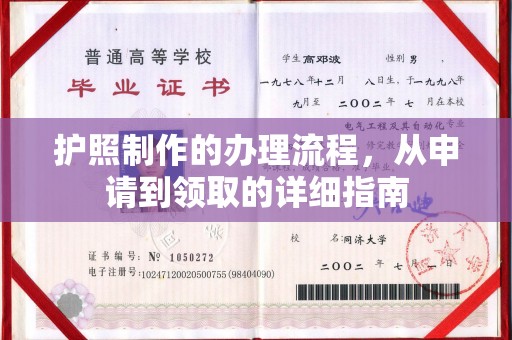 东阿护照制作的办理流程，从申请到领取的详细指南