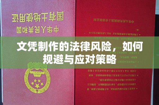东阿文凭制作的法律风险，如何规避与应对策略