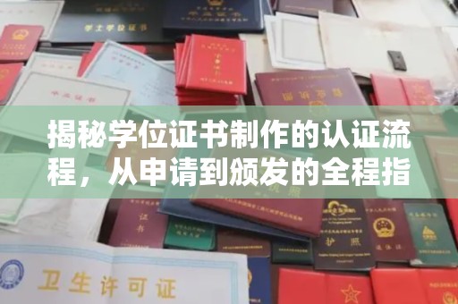 东阿揭秘学位证书制作的认证流程，从申请到颁发的全程指南