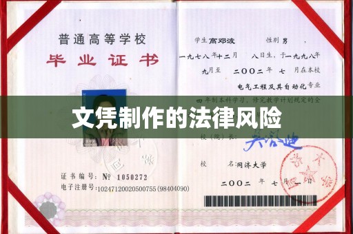 东阿文凭制作的法律风险