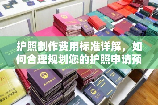 东阿护照制作费用标准详解，如何合理规划您的护照申请预算