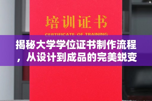 东阿揭秘大学学位证书制作流程，从设计到成品的完美蜕变