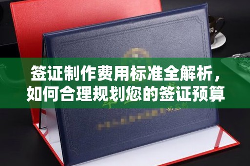 东阿签证制作费用标准全解析，如何合理规划您的签证预算？
